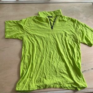 SHEIN Polo T-Shirt with zipper